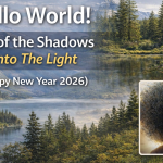 Dexter Nelson introducing his 2026 video series with a nature-themed thumbnail and framed portrait