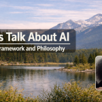 Lets Talk About AI - Framework and Philosophy (Part 1) Thumbnail image of Dexter Nelson discussing his AI framework and philosophy over a documentary-style nature background